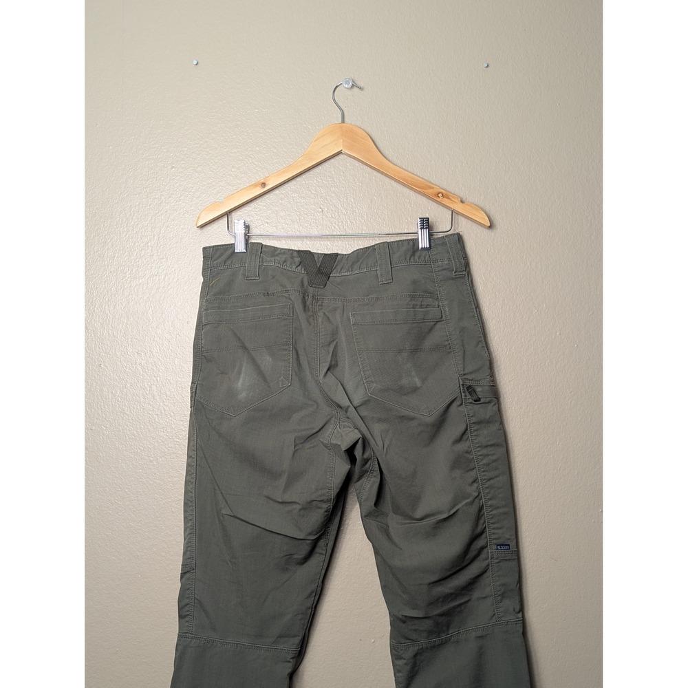 5.11 Tactical Apex Pants Mens 32x34 Olive Green Cargo Utility Work 74520 - Picture 12 of 16